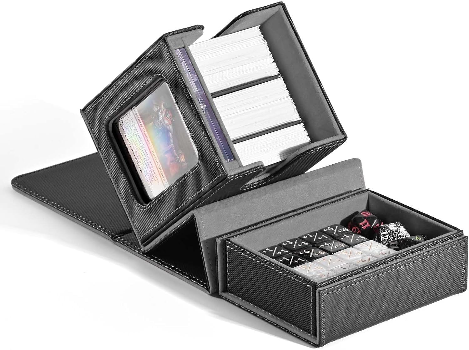 Amazon.com: ZLCA MTG Commander Deck Box with Display Window, Card